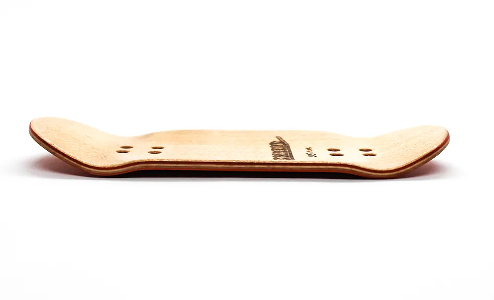Broswood Red-Wood Split Ply Fingerboard Deck 35mm