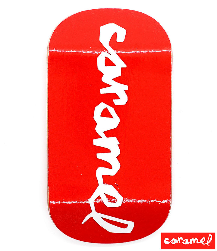 Tabla de Fingerboard Caramel Red Logo 50mm