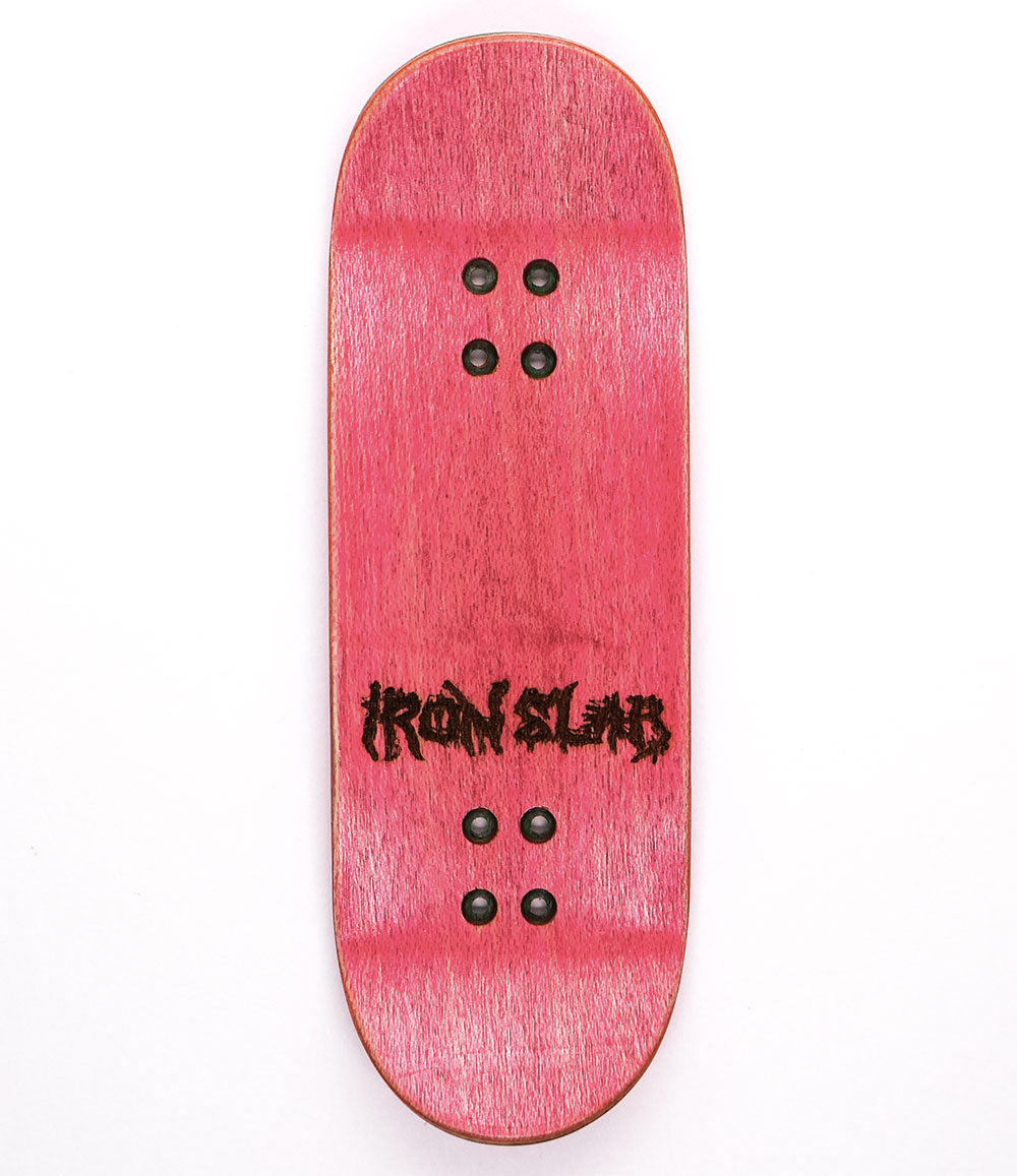 Iron Slab Pink Dragon Spirit Fingerboard Deck 32mm