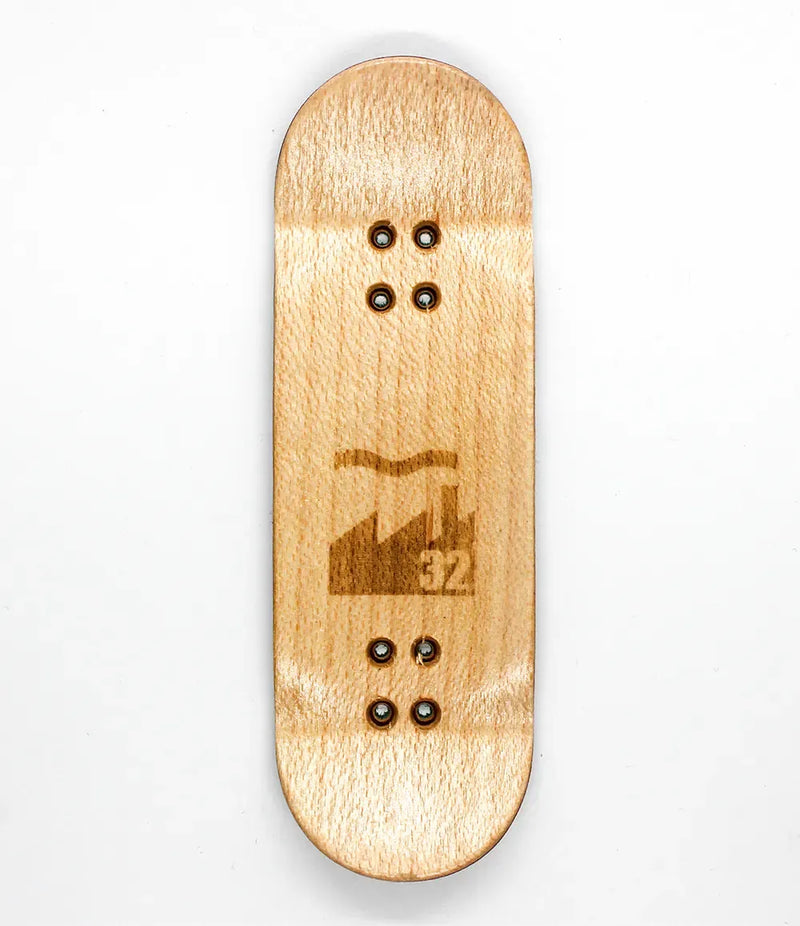 Finger Industries Green Grinder Coffee Fingerboard Deck 32mm - Caramel Fingerboards - Fingerboard store