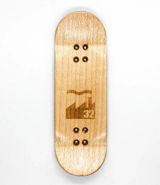 Finger Industries Green Grinder Coffee Fingerboard Deck 32mm - Caramel Fingerboards - Fingerboard store