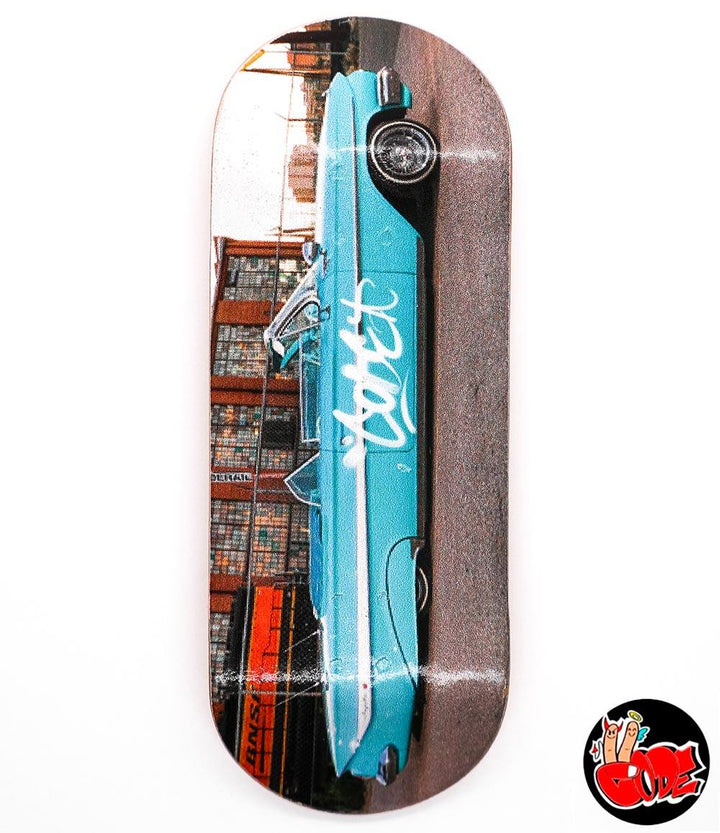 Code Ridez Fingerboard Deck 35.5mm - Caramel Fingerboards - Fingerboard store