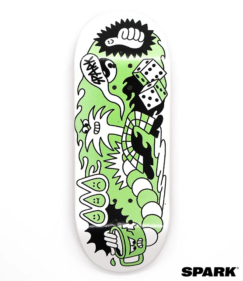 Spark The Palm Guy By Alexandre Nart Fingerboard Deck