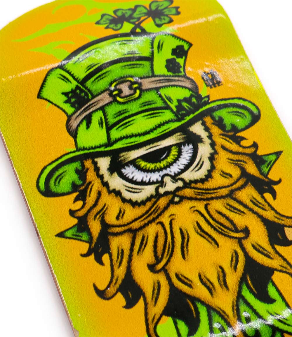 Caramel Mad Leprechaun Fingerboard Deck 50mm
