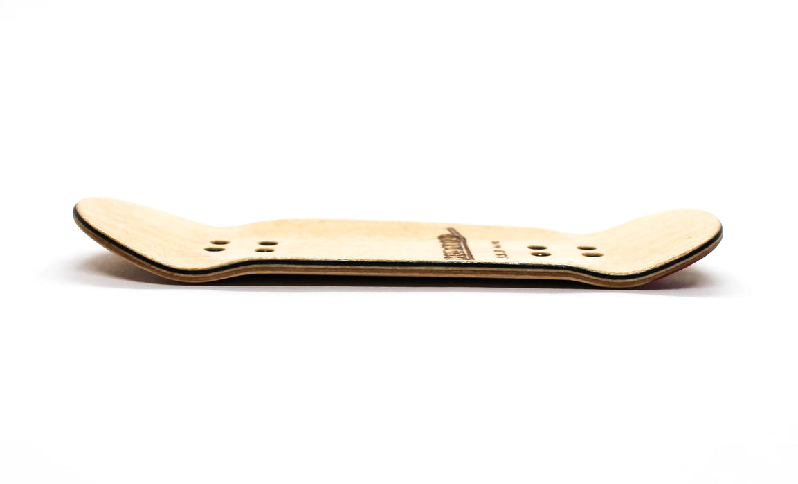 Broswood Black-Yellow Split Ply Fingerboard Deck 33.3mm