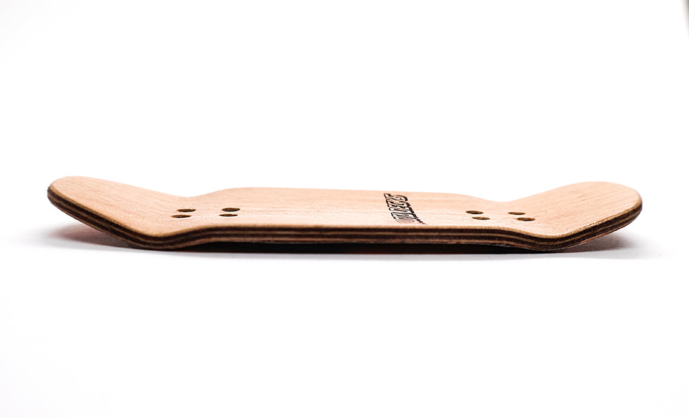 Malota Monkey Bomb Old School Fingerboard Deck 37mm - Caramel Fingerboards - Fingerboard store