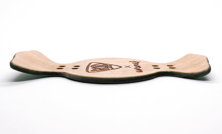 Fingerod x Caramel Green Candy Fingerboard Deck 50mm