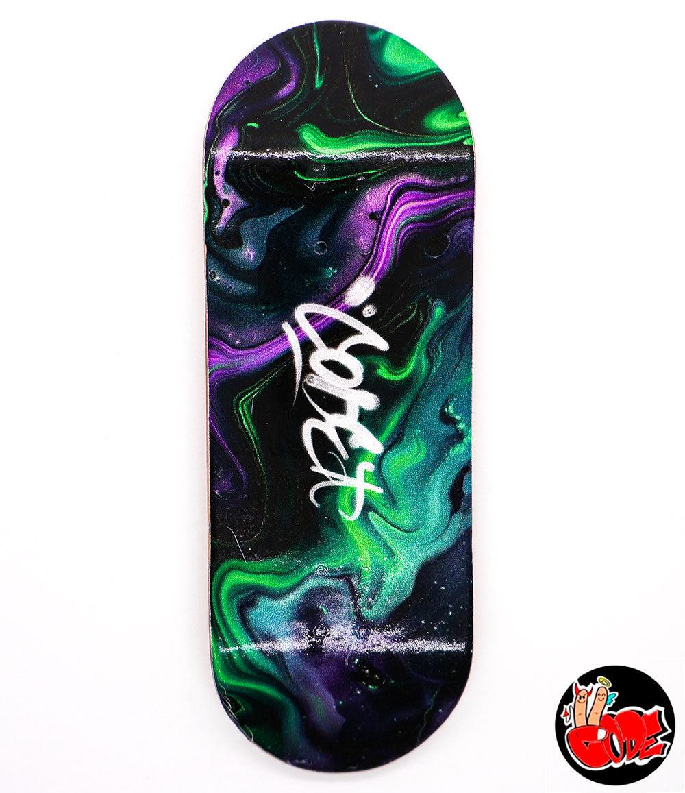 Code Liquid Venom Fingerboard Deck 33.6mm - Caramel Fingerboards - Fingerboard store