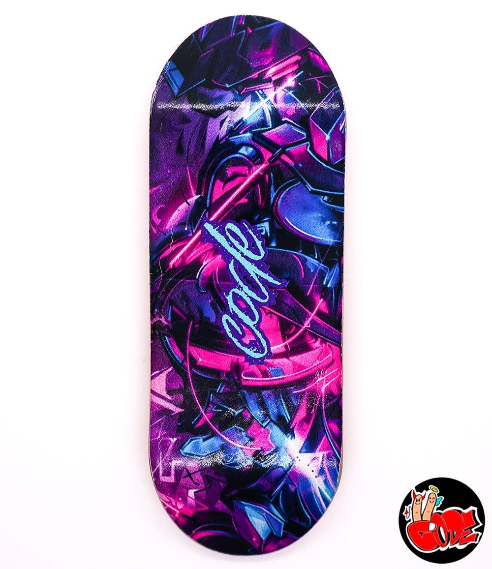 Code Hyperwave Fingerboard Deck 34mm - Caramel Fingerboards - Fingerboard store