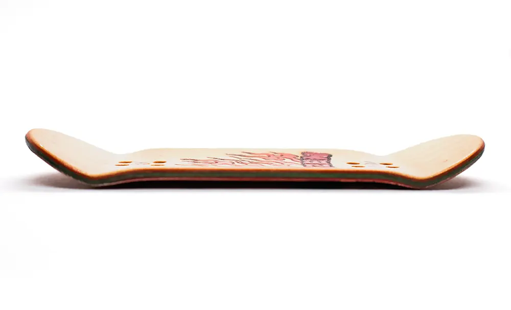 Rizen Guard Dog Fingerboard Deck 34mm
