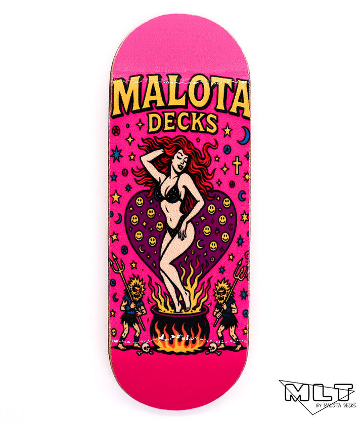 Malota Hellfire Fingerboard Deck 34mm