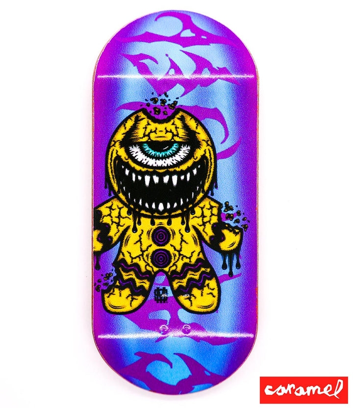 Caramel Evil Gingerbread Fingerboard Deck 40mm