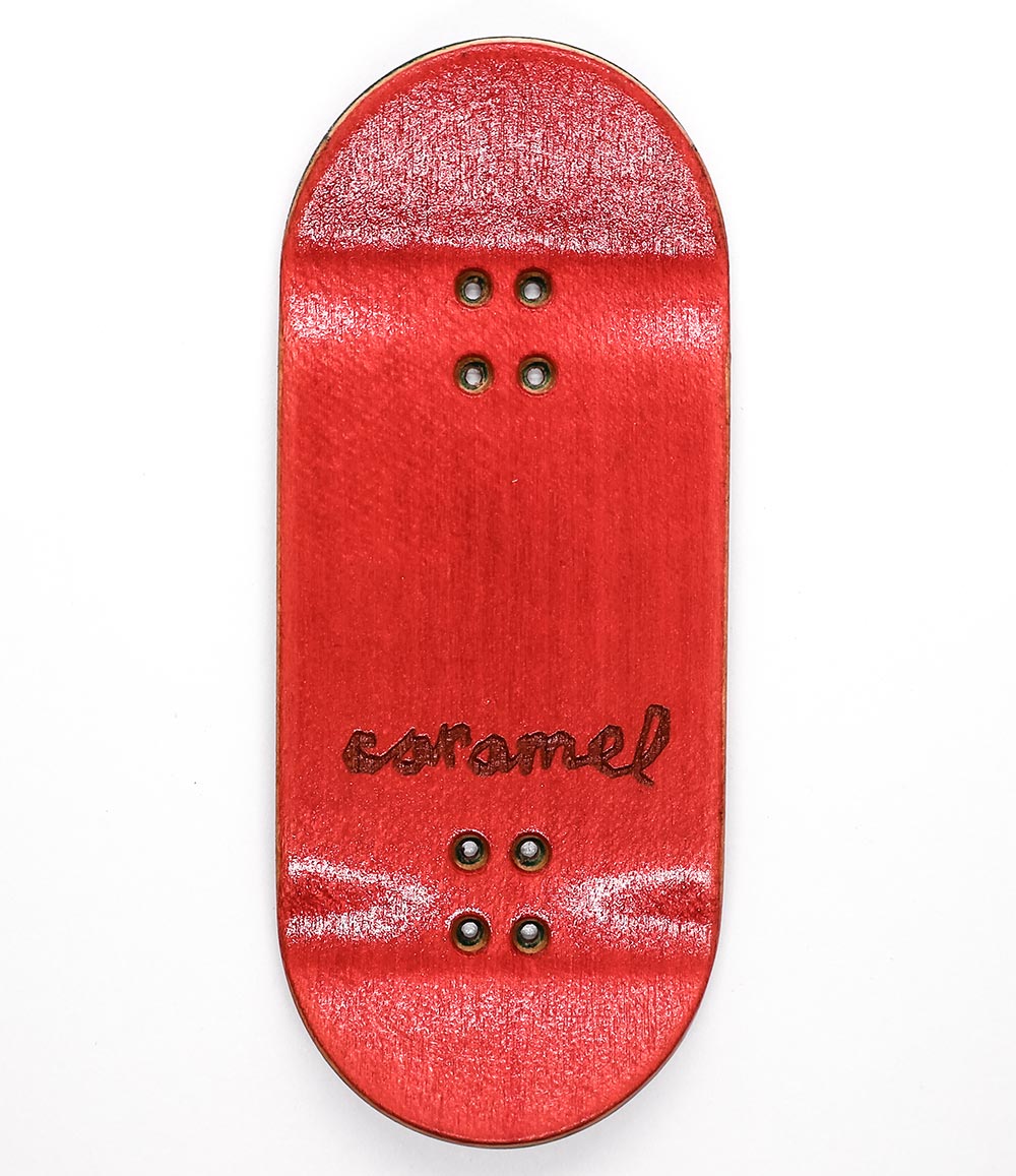 Caramel Evil Gingerbread Fingerboard Deck 40mm