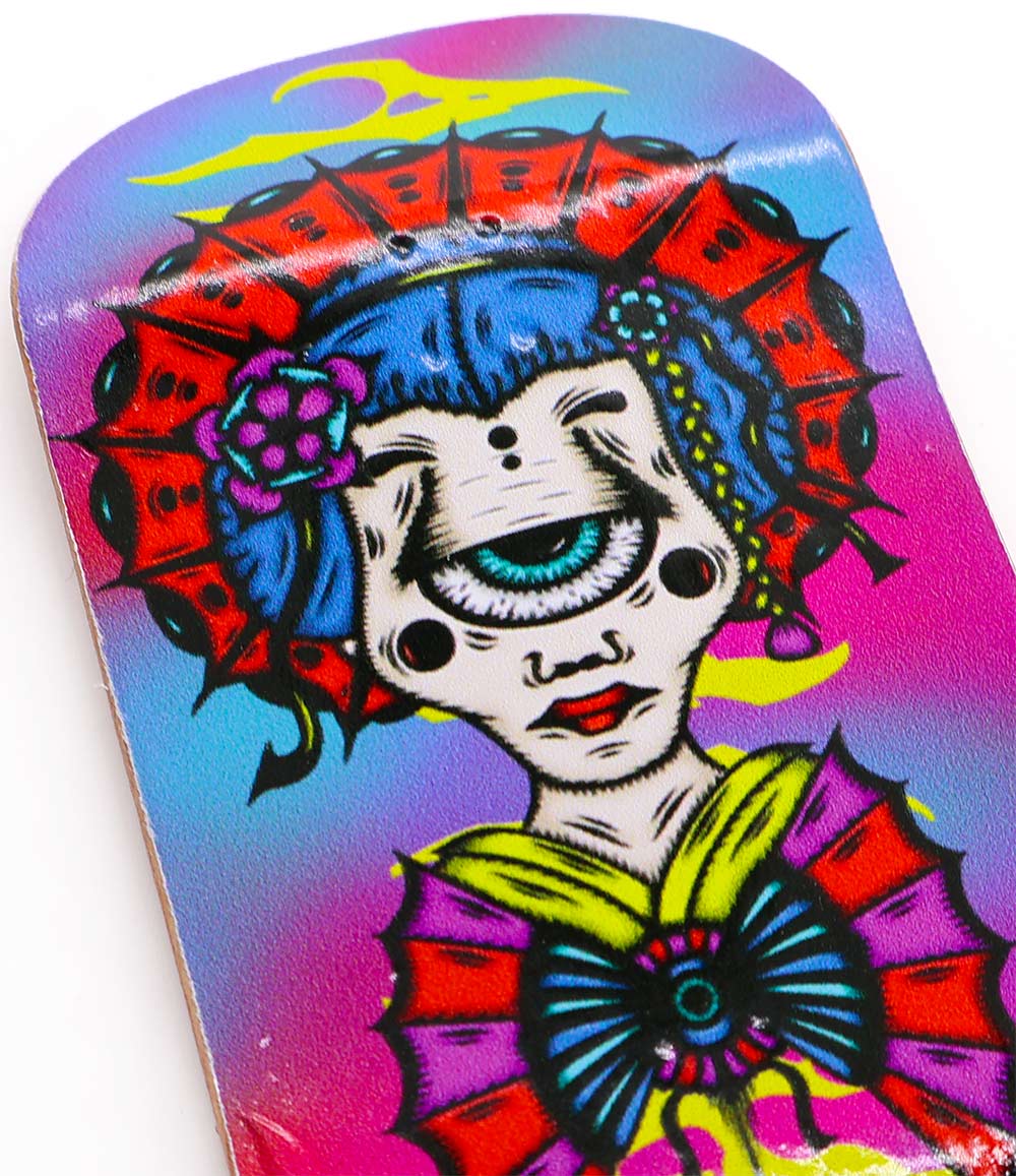 Tabla de Fingerboard Caramel Electric Geisha 50mm
