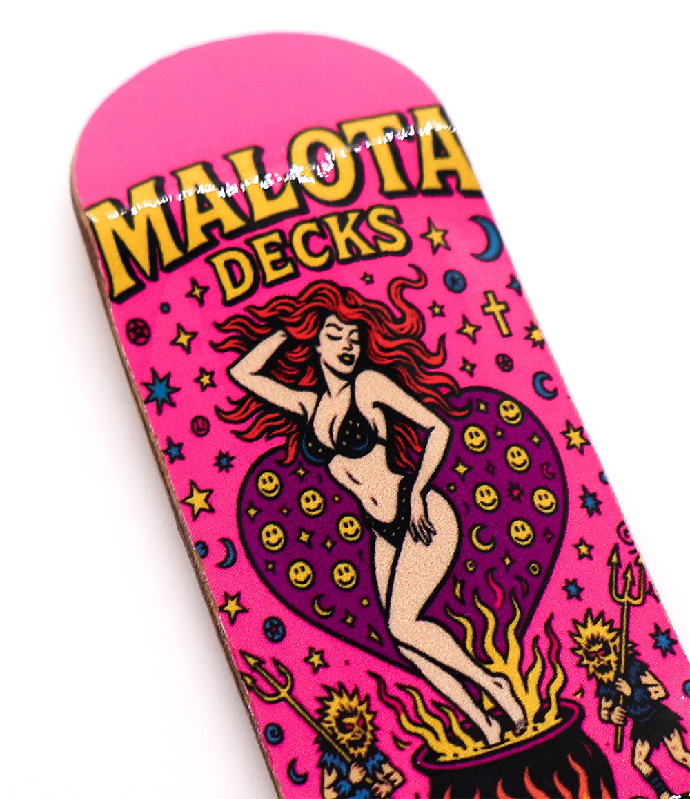 Malota Hellfire Fingerboard Deck 34mm