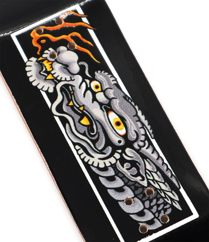 Tabla de Fingerboard Iron Slab Espíritu del Dragón Negro 32mm