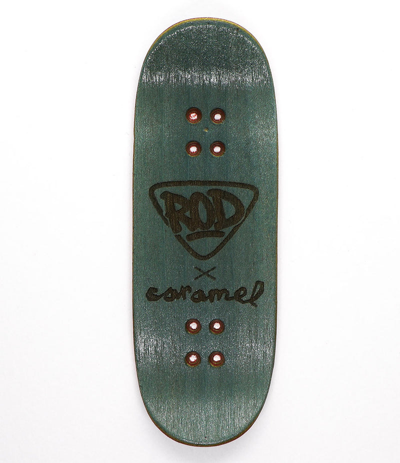 FingerRod x Caramel Fire Fingerboard Deck 33mm