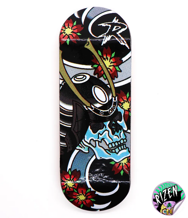 Rizen Bone Mask Fingerboard Deck 32mm