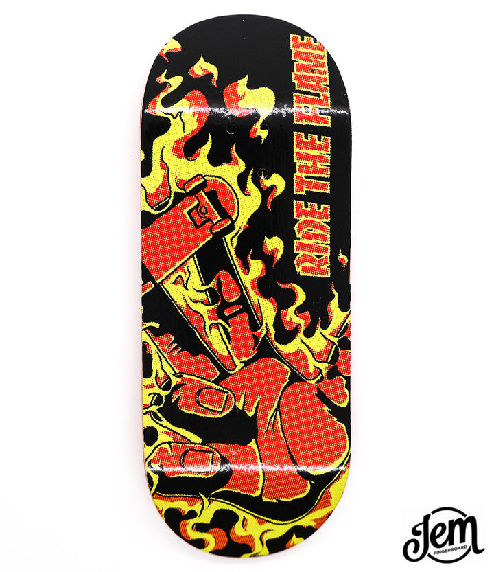 Tabla de Fingerboard Jem Burning Session 34mm