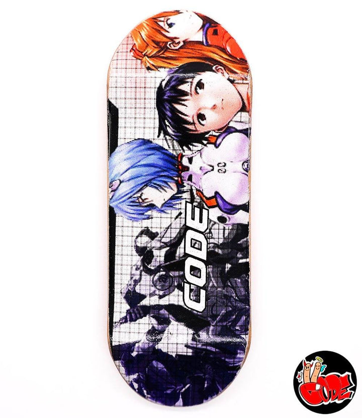 Code Anime Club Fingerboard Deck 34mm - Caramel Fingerboards - Fingerboard store