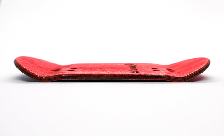 Caramel Red Wizard Fingerboard Deck 38mm