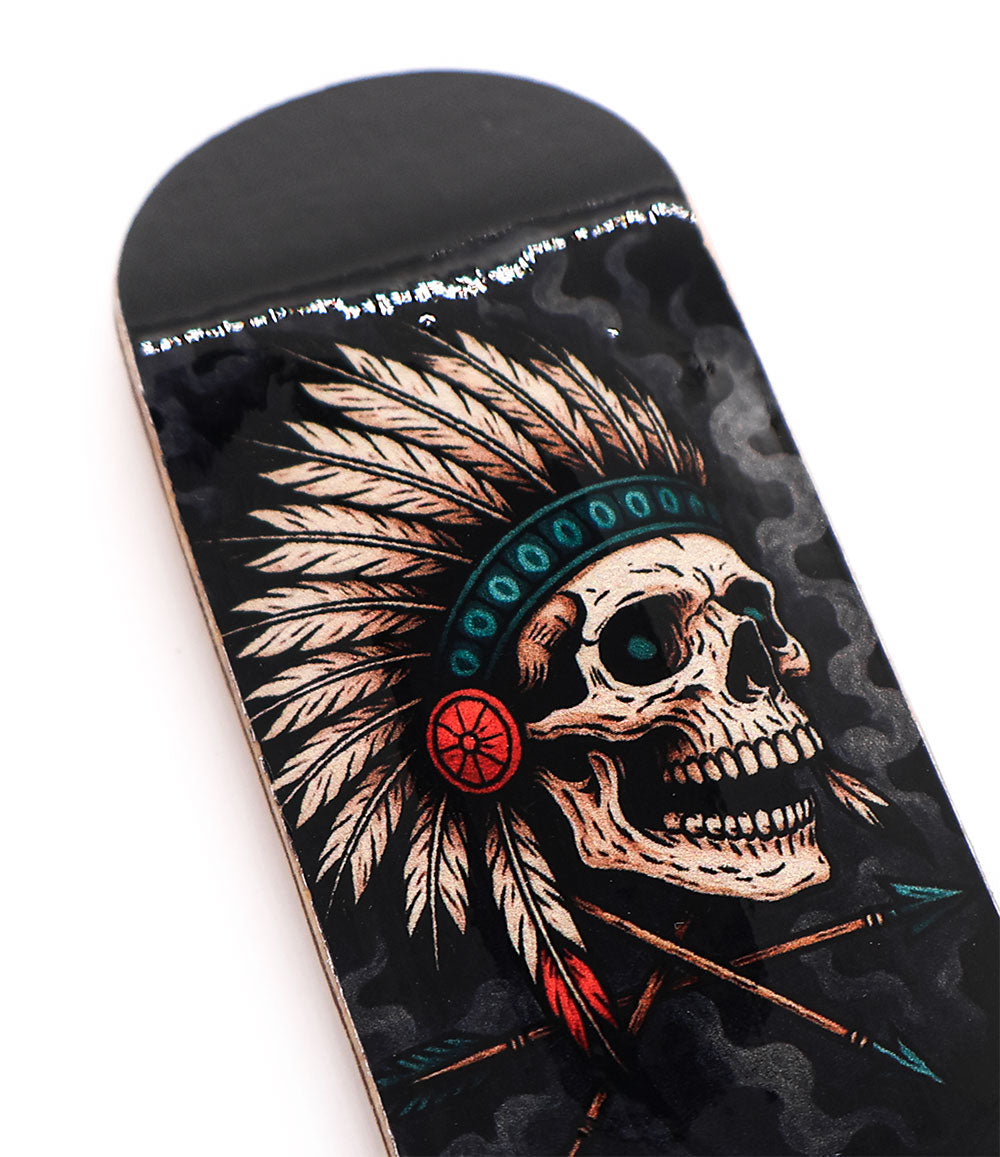 Malota Warrior Skull Fingerboard Deck 34mm