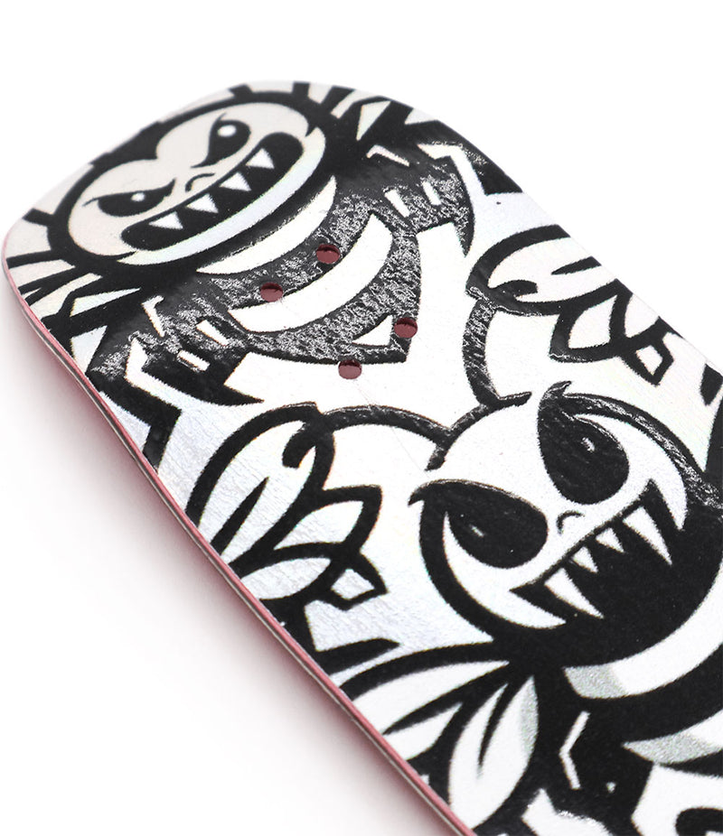 Kinkpin Killer Bees On Silver Fingerboard Deck 34mm