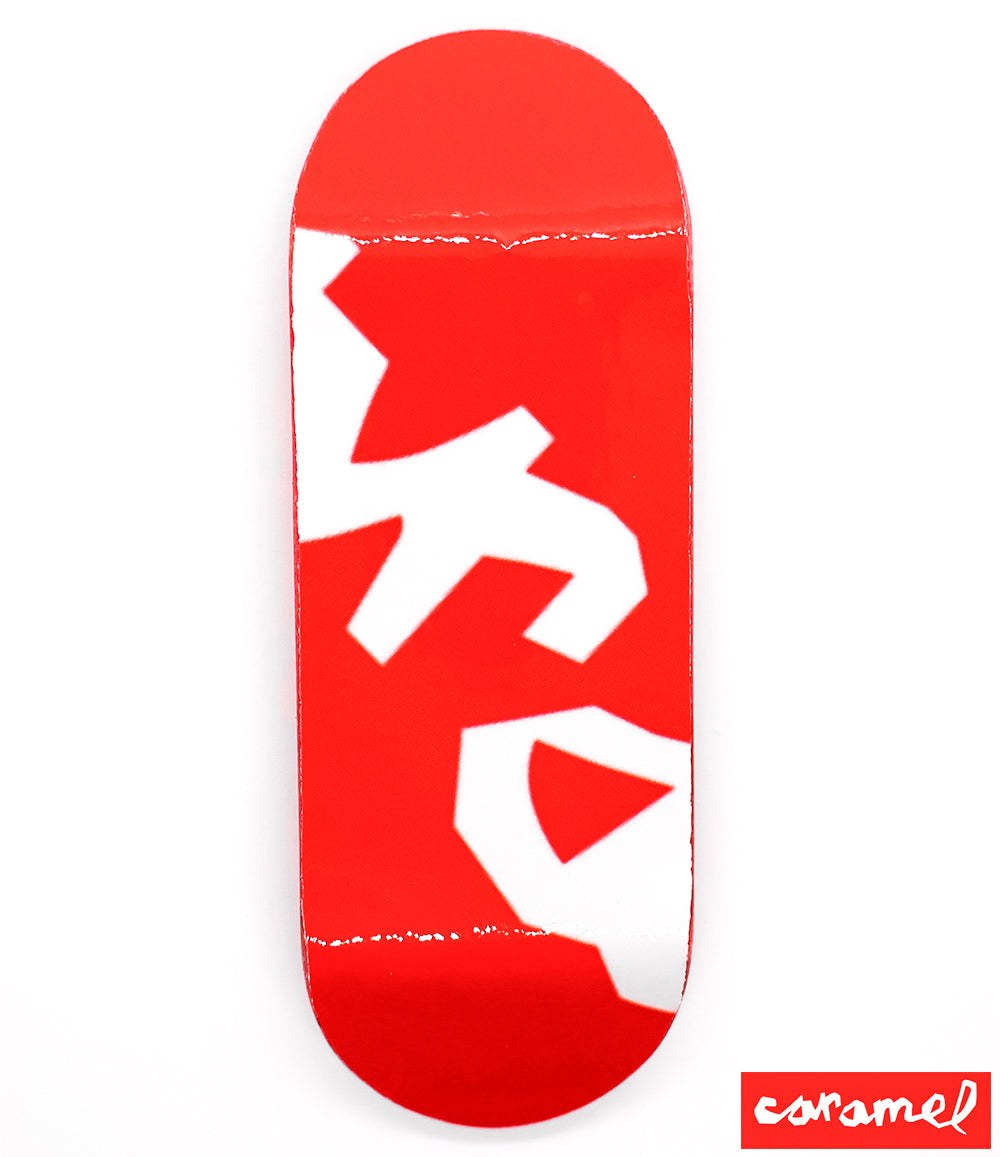 Caramel Ra Logo Fingerboard Deck 34mm - Caramel Fingerboards - Fingerboard store