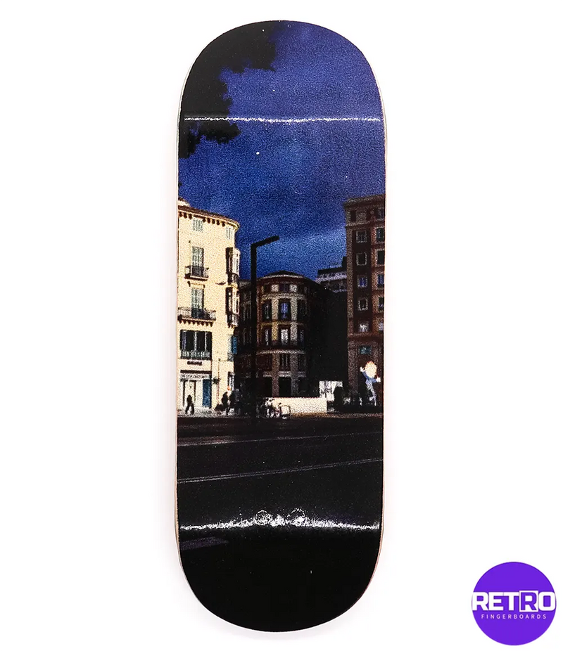 Retro City Fingerboard Deck 32mm