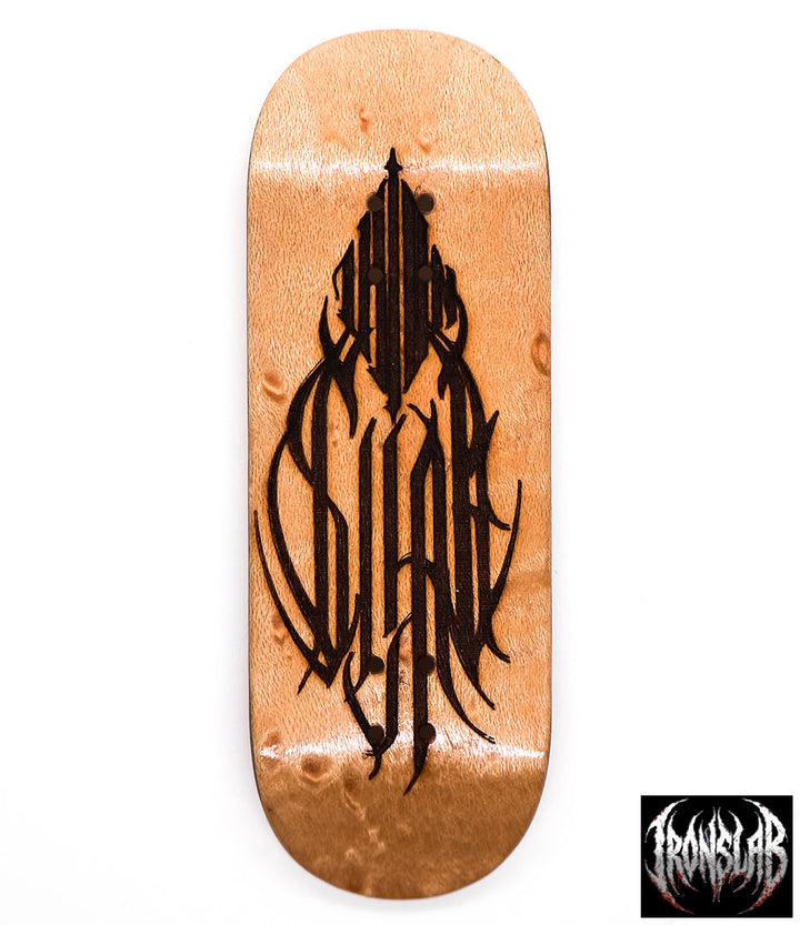Tabla de Fingerboard Iron Slab Grabada a Láser