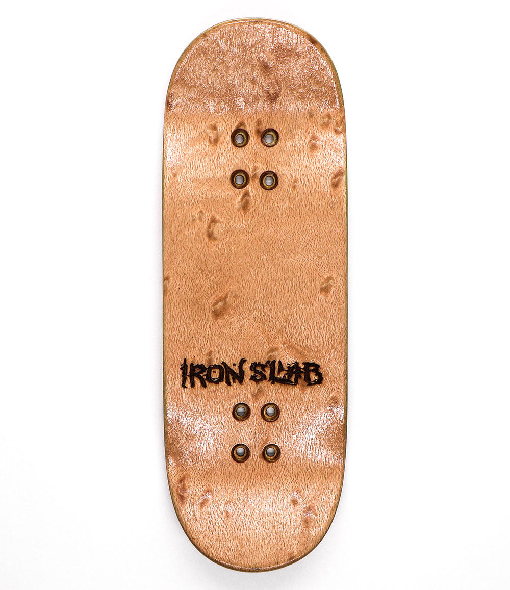 Tabla de Fingerboard Iron Slab Grabada a Láser