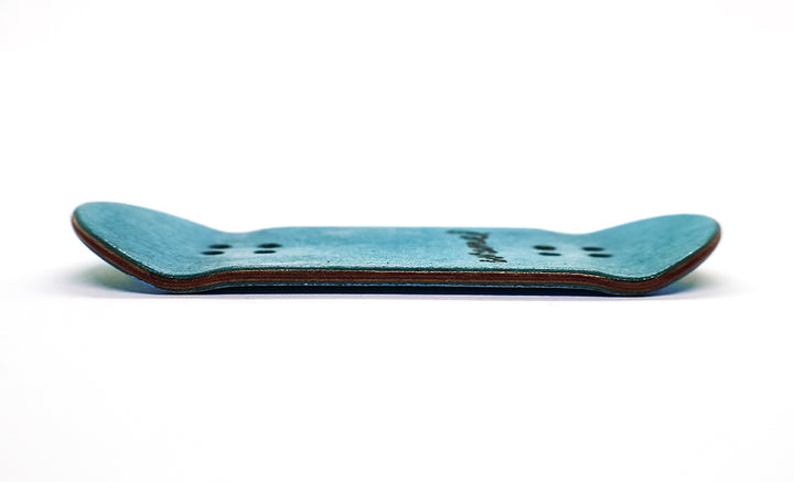 Caramel Blue Demon Fingerboard Deck 40mm