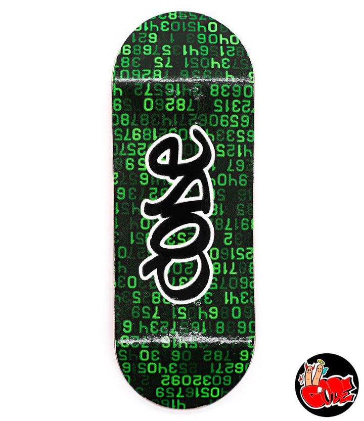 Code Hacker Fingerboard Deck 33.6mm - Caramel Fingerboards - Fingerboard store