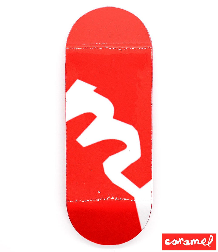 Caramel M Logo Fingerboard Deck 34mm - Caramel Fingerboards - Fingerboard store