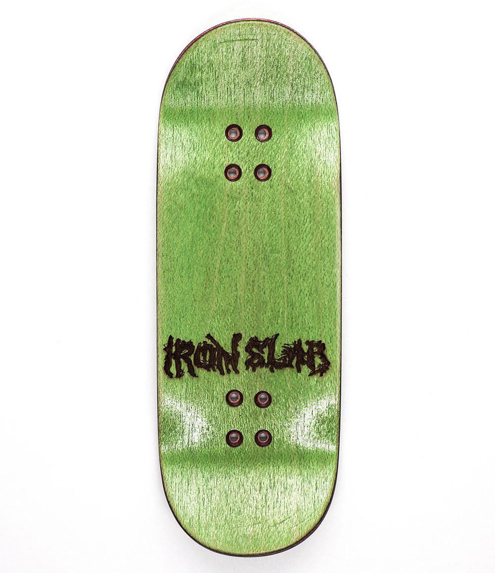 Iron Slab Green Dragon Spirit Fingerboard Deck