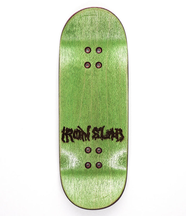 Iron Slab Green Dragon Spirit Fingerboard Deck