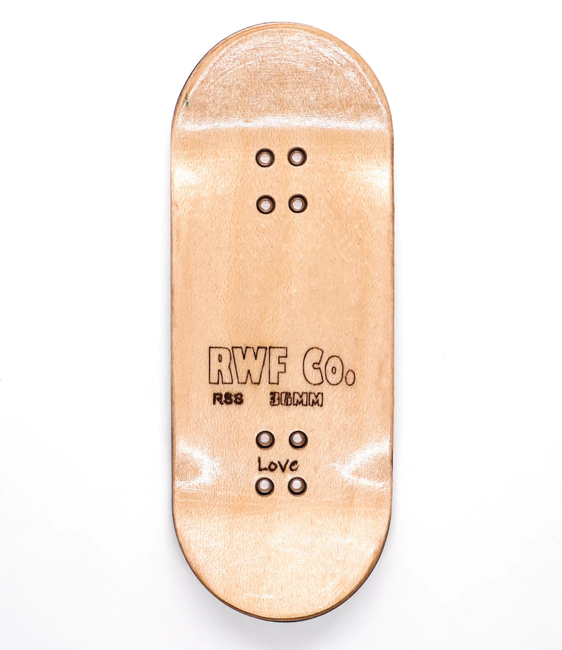 RedWolf Paws Fingerboard Deck 36mm