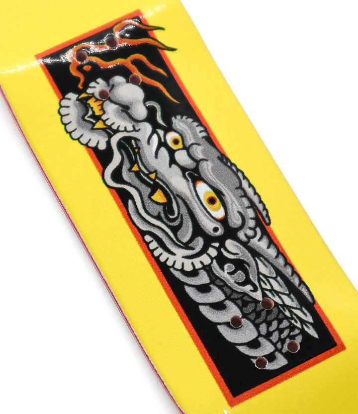 Iron Slab Yellow Dragon Spirit Fingerboard Deck 33mm