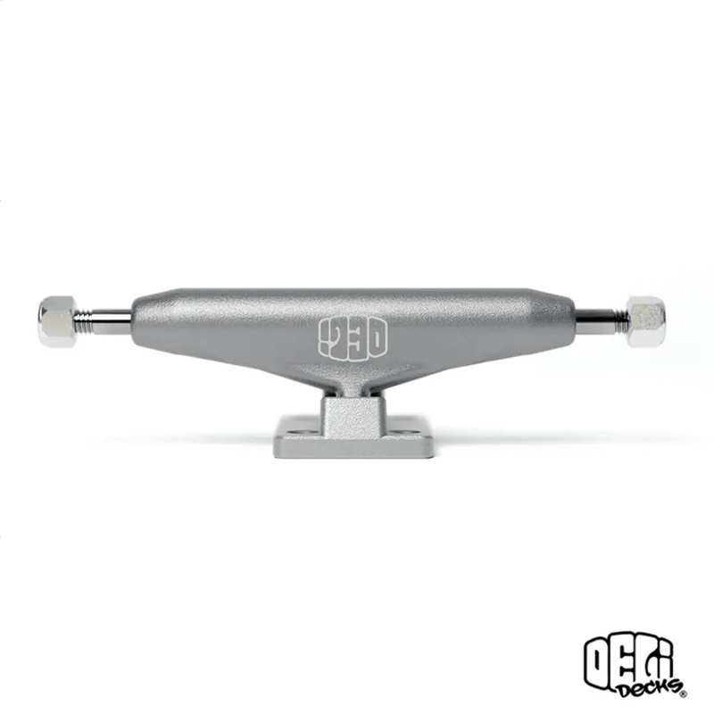 Delidecks Blasted Hex Hybrid Fingerboard Trucks - Caramel Fingerboards - Fingerboard store