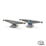 Delidecks Blasted Hex Hybrid Fingerboard Trucks - Caramel Fingerboards - Fingerboard store