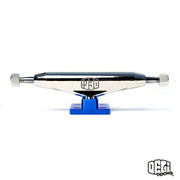 Delidecks Blue Hex Hybrid Fingerboard Trucks 34mm - Caramel Fingerboards - Fingerboard store