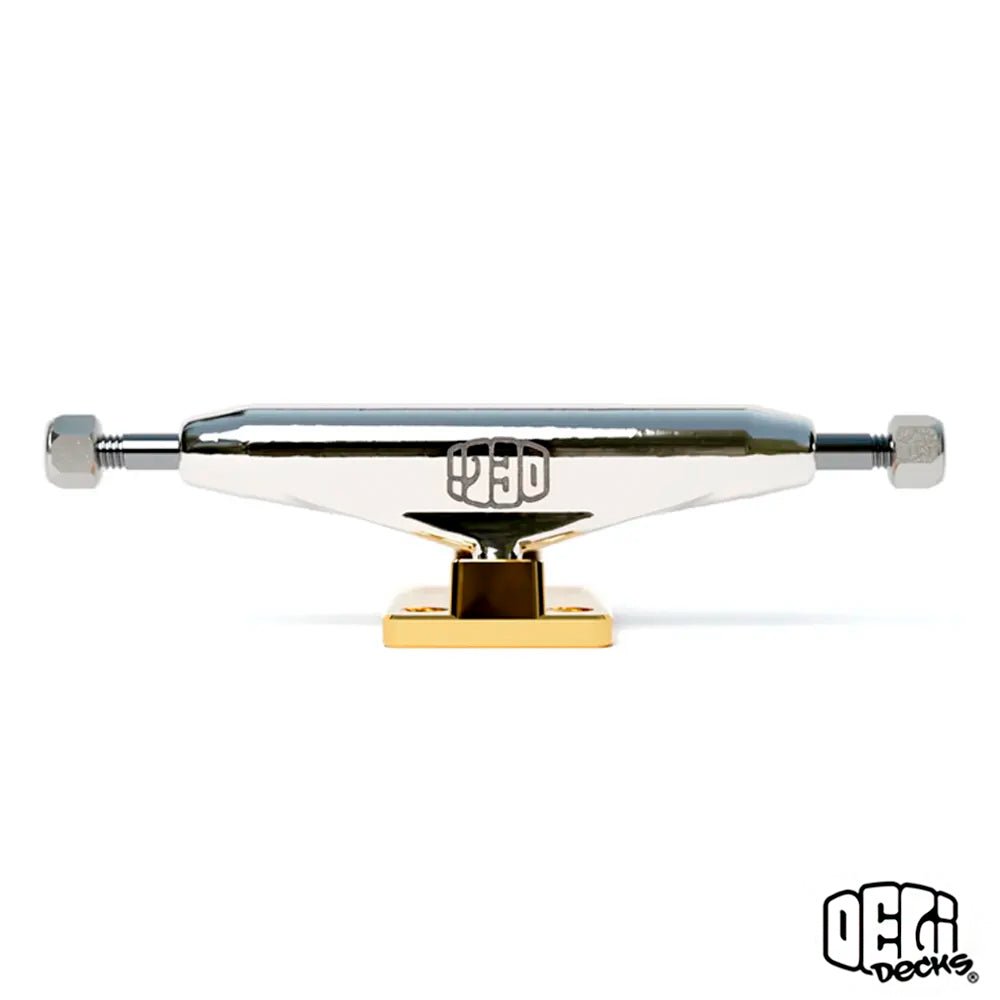 Delidecks Gold Hex Hybrid Fingerboard Trucks 29mm - Caramel Fingerboards - Fingerboard store