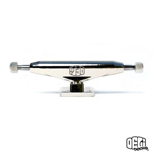 Delidecks Silver Hex Hybrid Fingerboard Trucks - Caramel Fingerboards - Fingerboard store