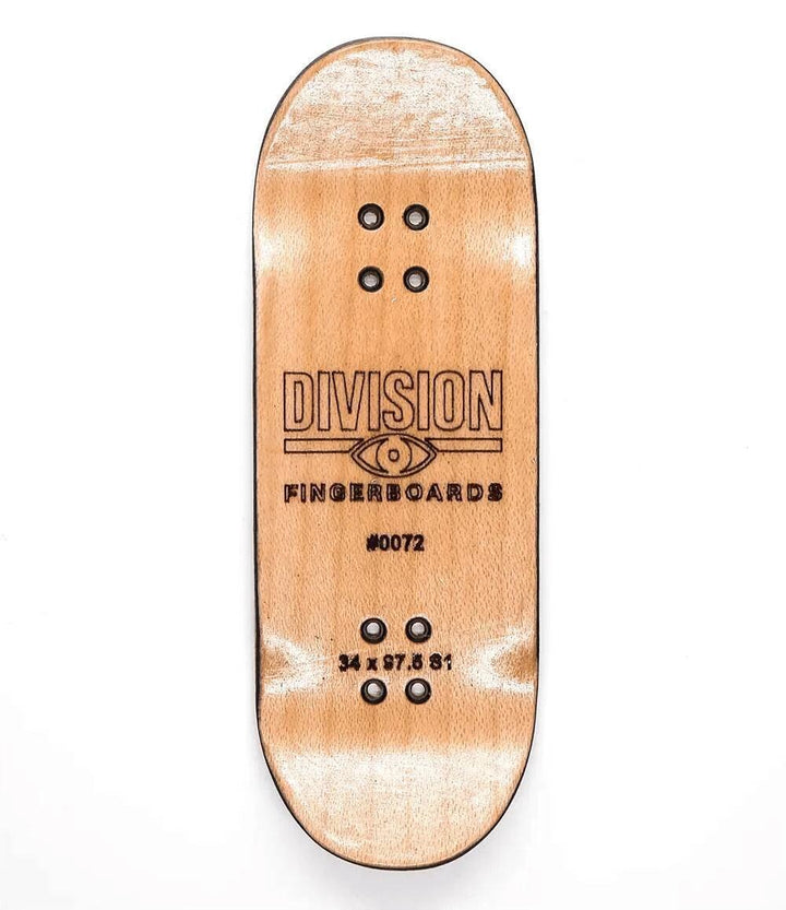 Division Afterlife Fingerboard Deck 34mm - Caramel Fingerboards - Fingerboard store
