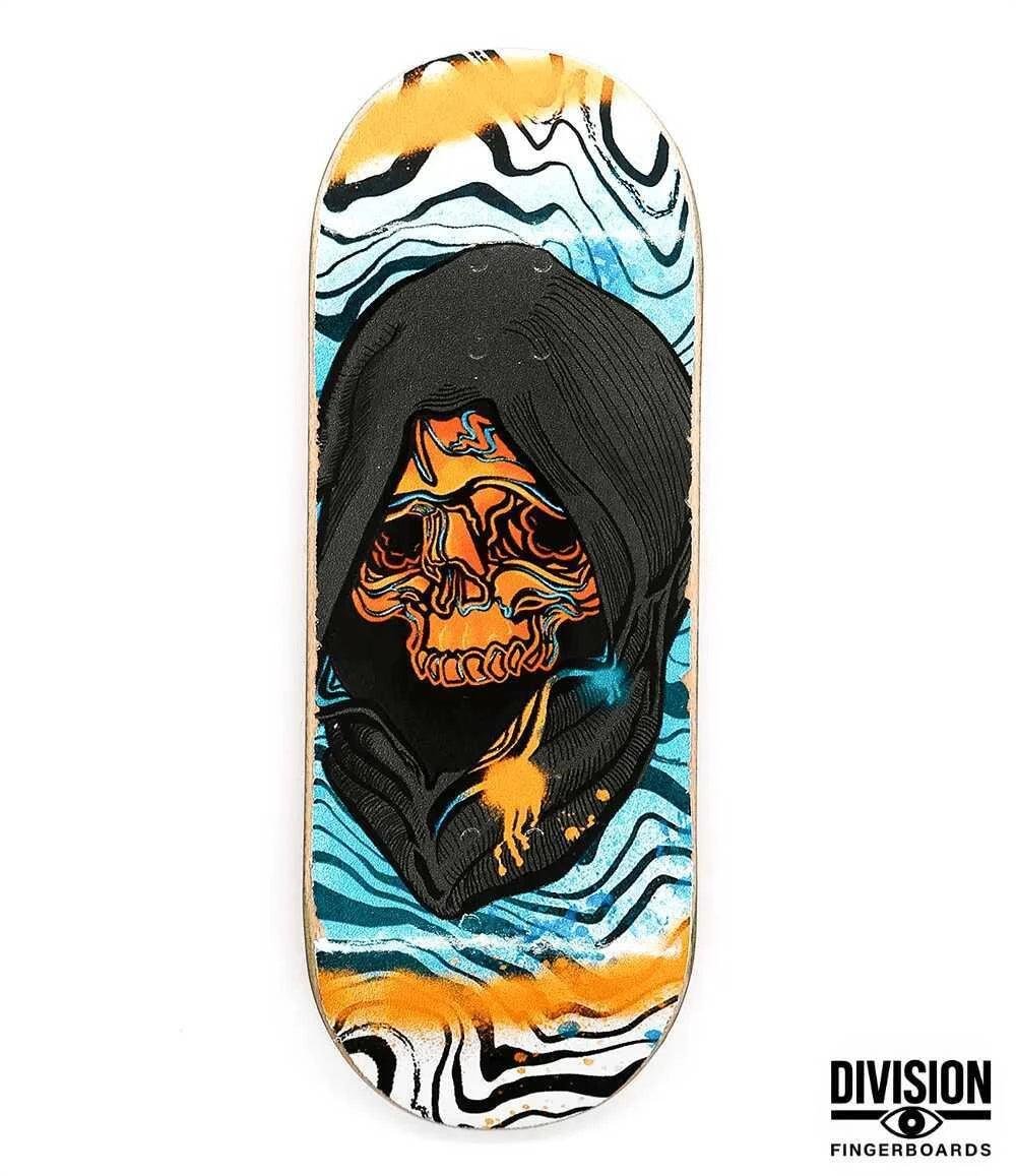 Division Afterlife Fingerboard Deck 34mm - Caramel Fingerboards - Fingerboard store