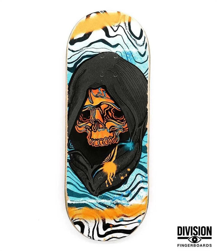 Division Afterlife Fingerboard Deck 34mm - Caramel Fingerboards - Fingerboard store