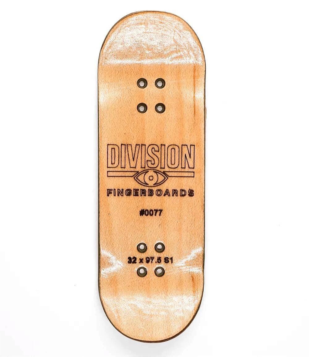Division Black Kiss Fingerboard Deck 32mm - Caramel Fingerboards - Fingerboard store