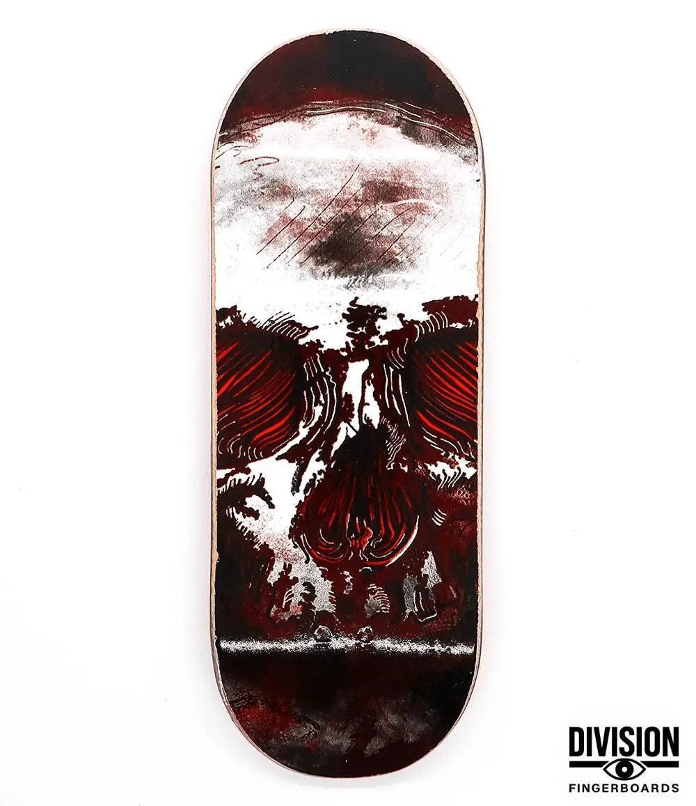 Division Dread Fingerboard Deck 34mm - Caramel Fingerboards - Fingerboard store