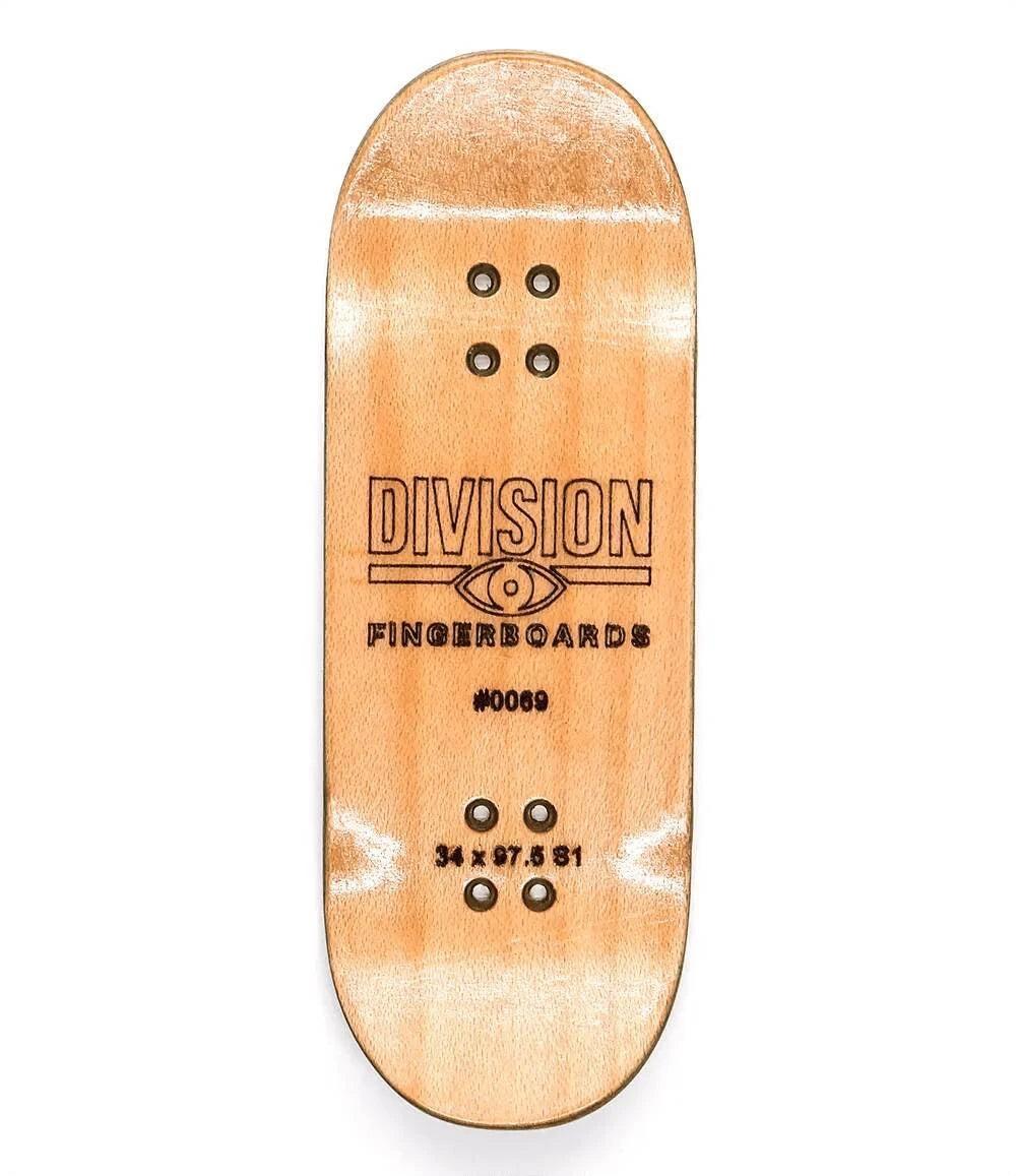 Division Dread Fingerboard Deck 34mm - Caramel Fingerboards - Fingerboard store