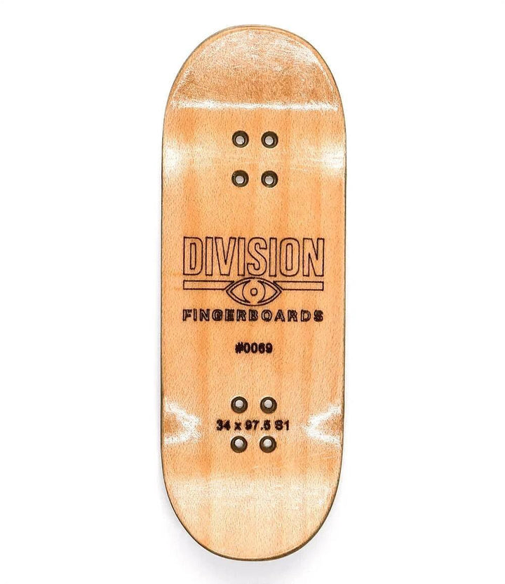 Division Dread Fingerboard Deck 34mm - Caramel Fingerboards - Fingerboard store